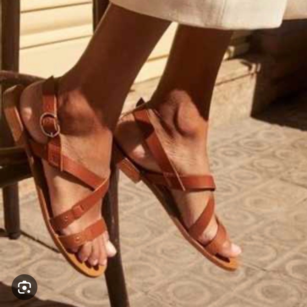 Sezane Low Ella Sandals size 38 - Picture 3 of 3